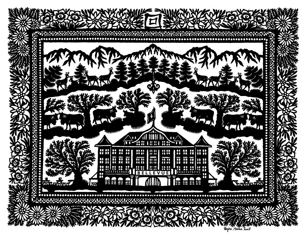 Papercutt Hotel Bellevue